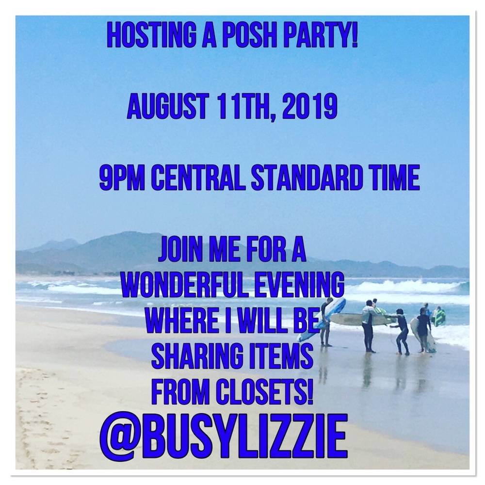 I AM HOSTING MY FIRST POSH PARTY!!